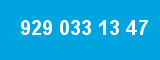 929 033 13 47 929 033 13 47